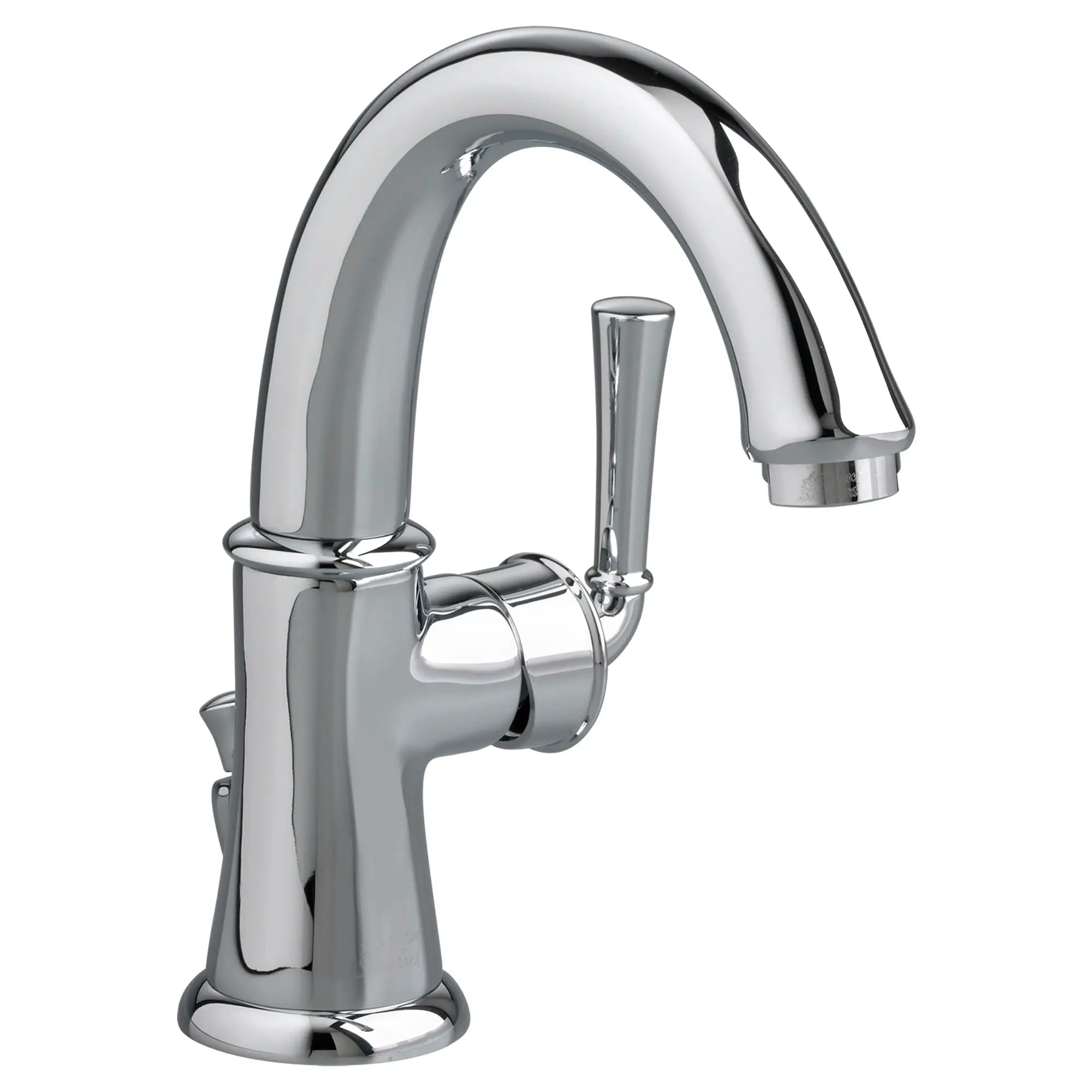 Portsmouth Single Hole Single-Handle High-Arc Bathroom Faucet 1.2 GPM with Lever Handle — image 1